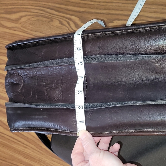 Wilson leather briefcase, satchel/messenger bag MOVING SALE!!!! - Picture 6 of 16